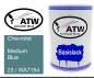 Preview: Chevrolet, Medium Blue, 23 / WA7154: 500ml Lackdose, von ATW Autoteile West.